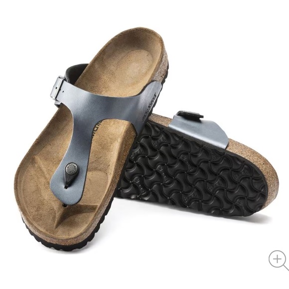 Birkenstock Shoes - NWT Birkenstock Gizeh Birko-Flor Onyx Thong Sandal 6-6.5/37